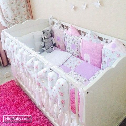 Как сшить бортик в детскую кроватку