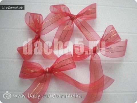 Как сделать бант из подручных средств Как сделать бант из подручных средств