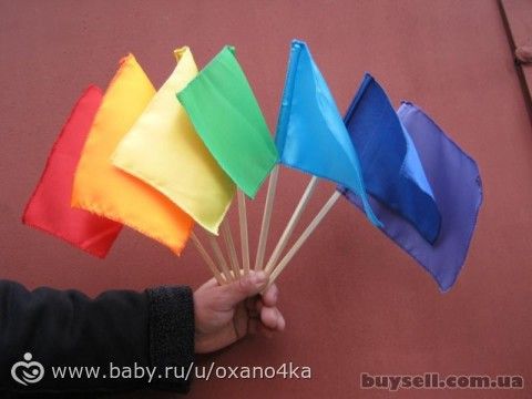 Как сделать флажок из материала