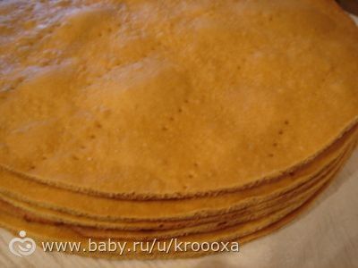 Как сделать медовый корж для торта 790