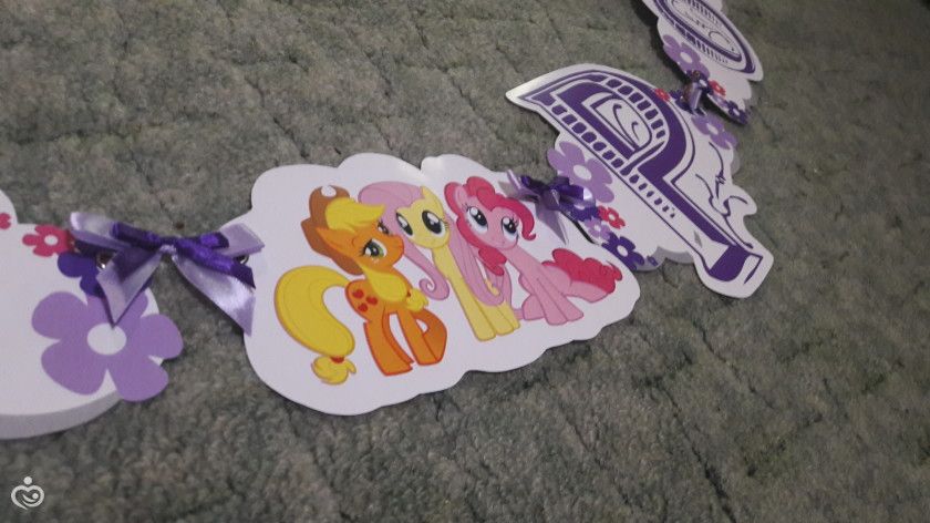 Праздничные атрибуты в тематике Мой маленький пони (My Little Pony)