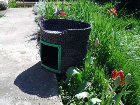 Плетение из газетных трубочек