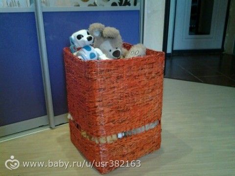Корзины для детских игрушек)))