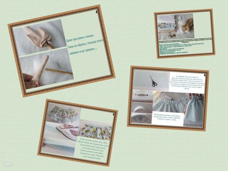 МАСТЕР-КЛАСС Интерьерная кукла тильда. 60см