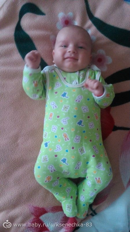 Андрюшке сегодня 2 месяца