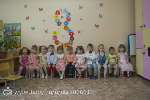 Подарок для мамы. Утренник в детском саду.