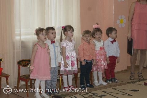 Подарок для мамы. Утренник в детском саду.