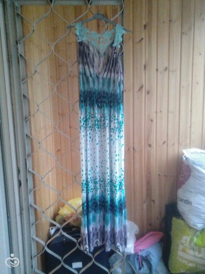 Джинсы, кофта, летнее платье