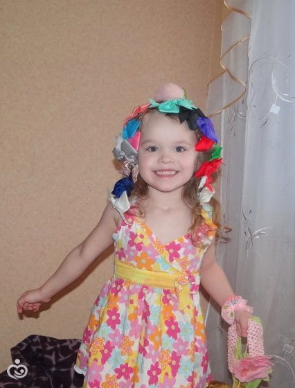 Дочь в образе))) и немного о нас)