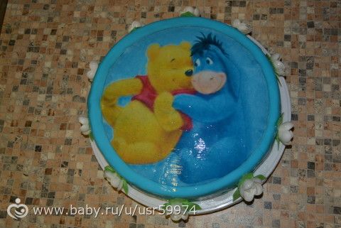 Испекла сынуле на годик!