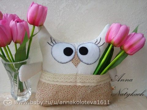 Декоративные подушки, нашествие СОВ )))