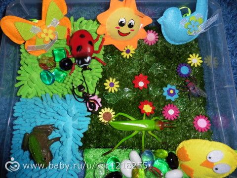 Весна-красна. 1.04 Сенсорная коробочка &quot;Весна&quot;