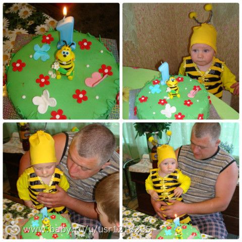 Тёмочке 1 годик (сценарий)