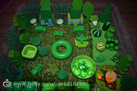 Февральская радуга - зелёный цвет идеи для игр