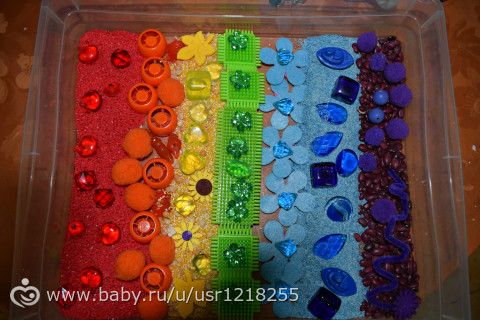 Февральская радуга - идеи для игр на все радужные цвета