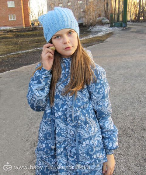 &quot;Голубушка&quot;. Куртка-парка для Саши