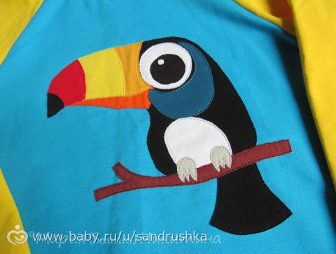 &quot;Цветофауна&quot;. Толстовки с аппликациями