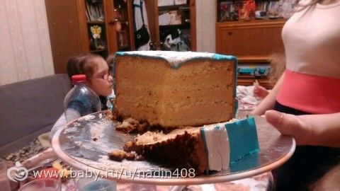 Тортик с мишкой Тедди