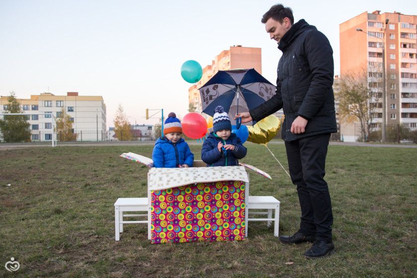 Близнецам 3 года. Отчет с ДР. День ИКС