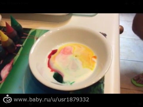 Развивашки дня - юный химик для самых юных в домашних условиях