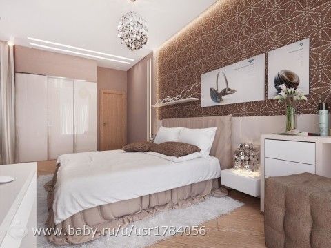 Дизайн проект студии и спальни, г.Москва, Сколково.