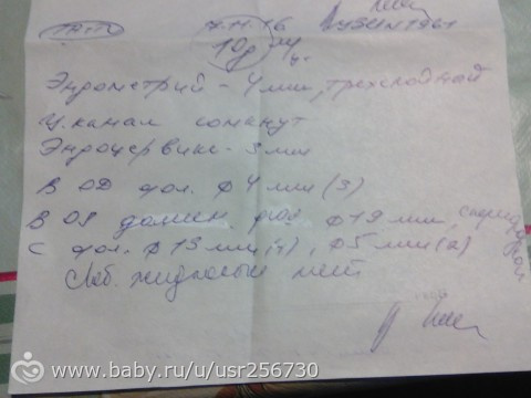УЗИ. Фолликулометрия.