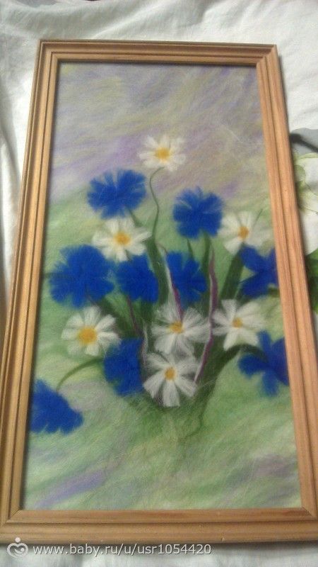 Картины из шерсти. Мои работы и настроение.