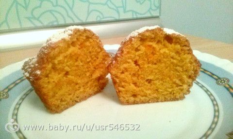 МАФФИНЫ морковно-апельсиновые &amp;quot;АРОМАТНЫЕ&amp;quot;