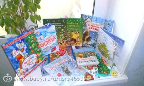 Наши ЗИМНИЕ книги (2,6г) + Об одной неизвестной НО хорошей книжке