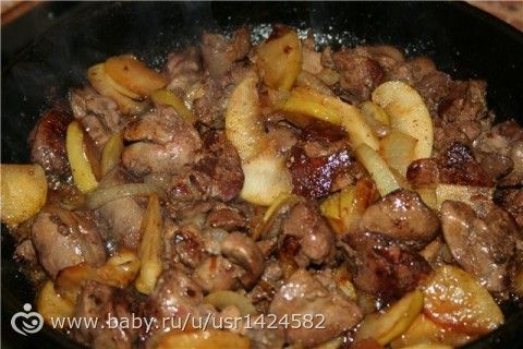 Блюда из печенки рецепты с фото