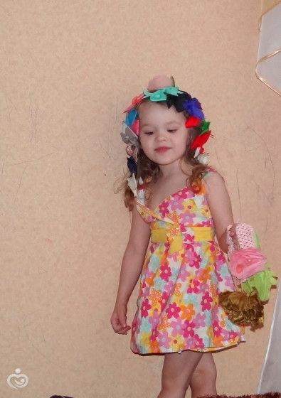 Дочь в образе))) и немного о нас)