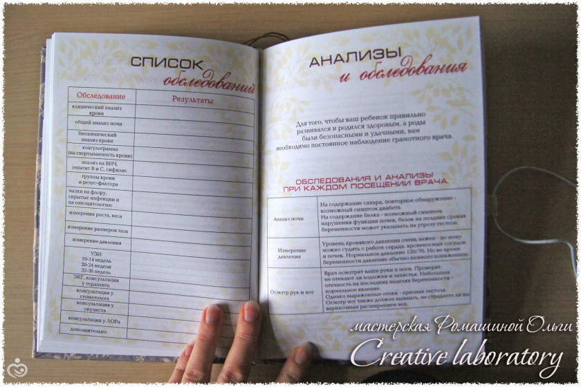 НОВИНКА! Книга-блокнот для будущей мамы ♥