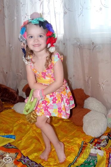 Дочь в образе))) и немного о нас)