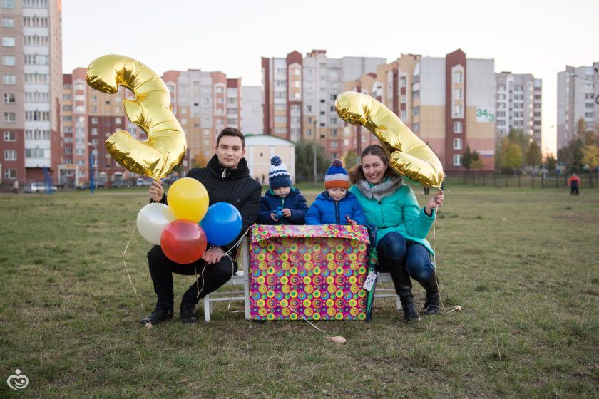 Близнецам 3 года. Отчет с ДР. День ИКС