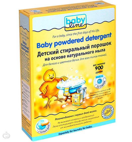 Каким порошком вы стираете вещички новорожденных?