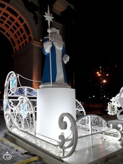 Новости и фото новогодней Москвы