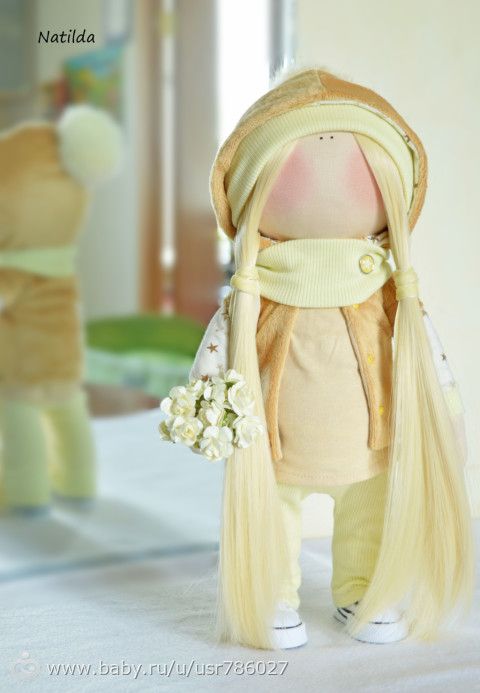 Текстильные куколки от Натильды