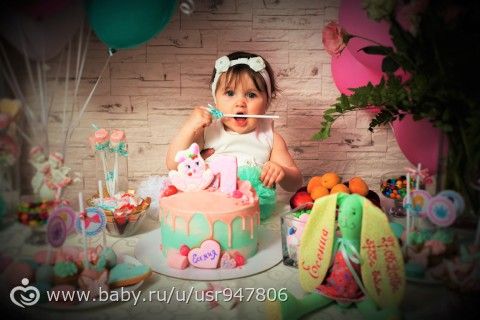 Наш самый лучший день - 1 годик Есеньке!