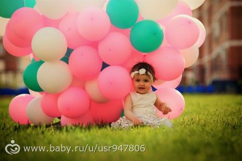 Наш самый лучший день - 1 годик Есеньке!