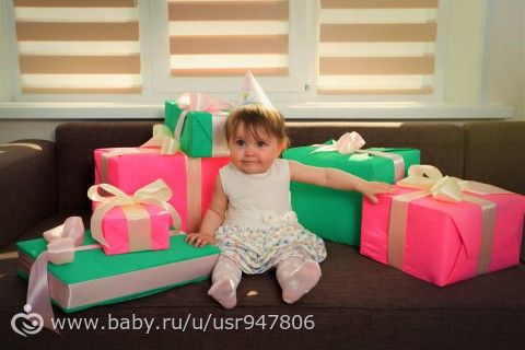 Наш самый лучший день - 1 годик Есеньке!