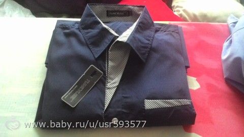 Новые мужские рубашки на пюре