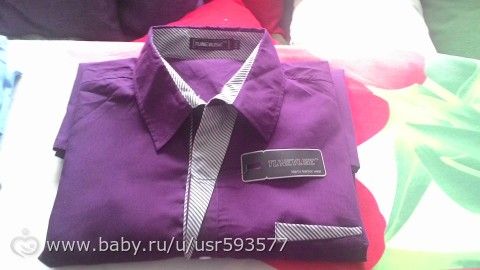 Новые мужские рубашки на пюре