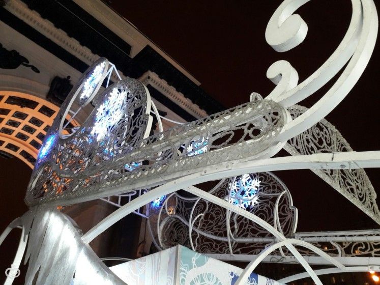 Новости и фото новогодней Москвы