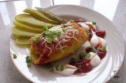 Картофельные РУЛЕТИКИ С МЯСОМ.Ингредиенты:-Картофель Картофельные РУЛЕТИКИ С МЯСОМ.Ингредиенты:-Картофель