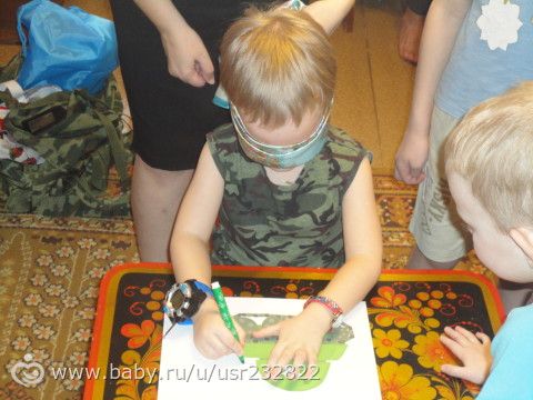 Военная зарница под кодовым названием-Мише 5 лет