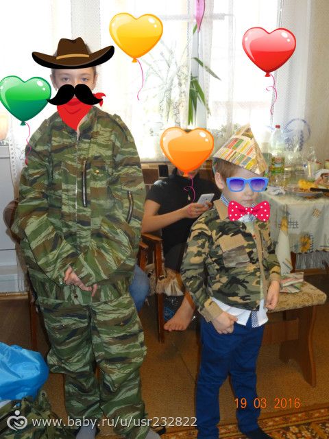 Военная зарница под кодовым названием-Мише 5 лет