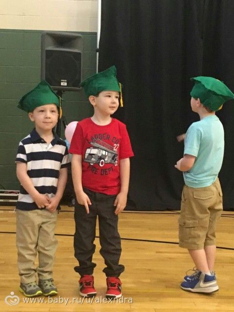 Выпускной в preschool и заметки о начальной школе США.