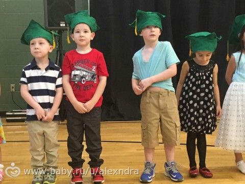 Выпускной в preschool и заметки о начальной школе США.