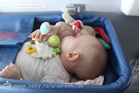 Полет в Россию с грудным ребенком