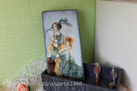 Шкатулка &amp;quot;Дама&amp;quot;